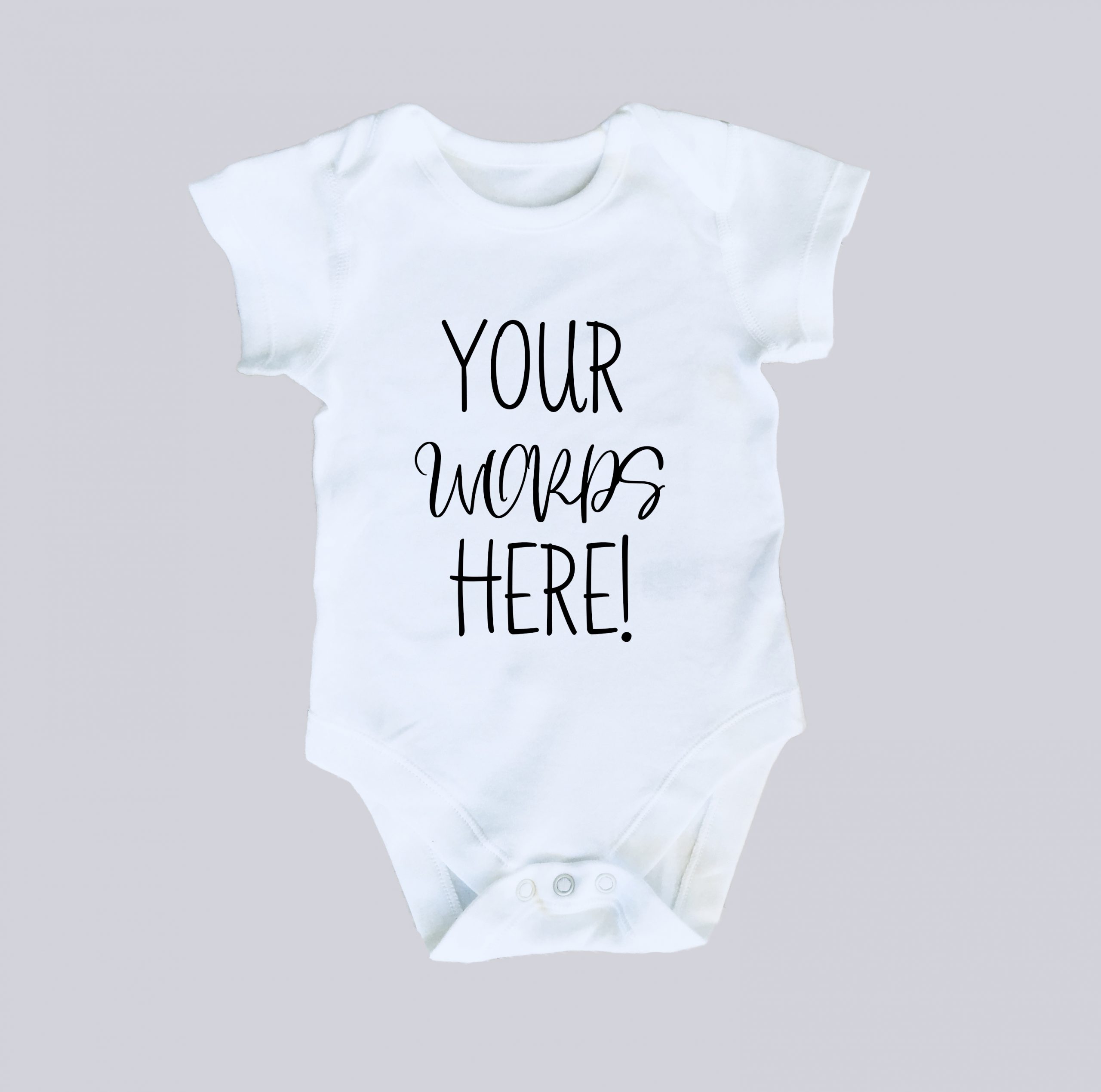 custom infant onesie
