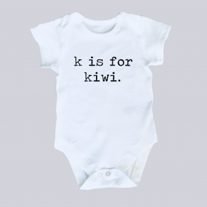 K is for kiwi